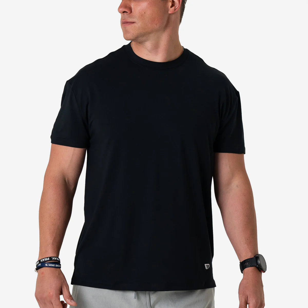 Burlebo Go To Tee | Midnight Black