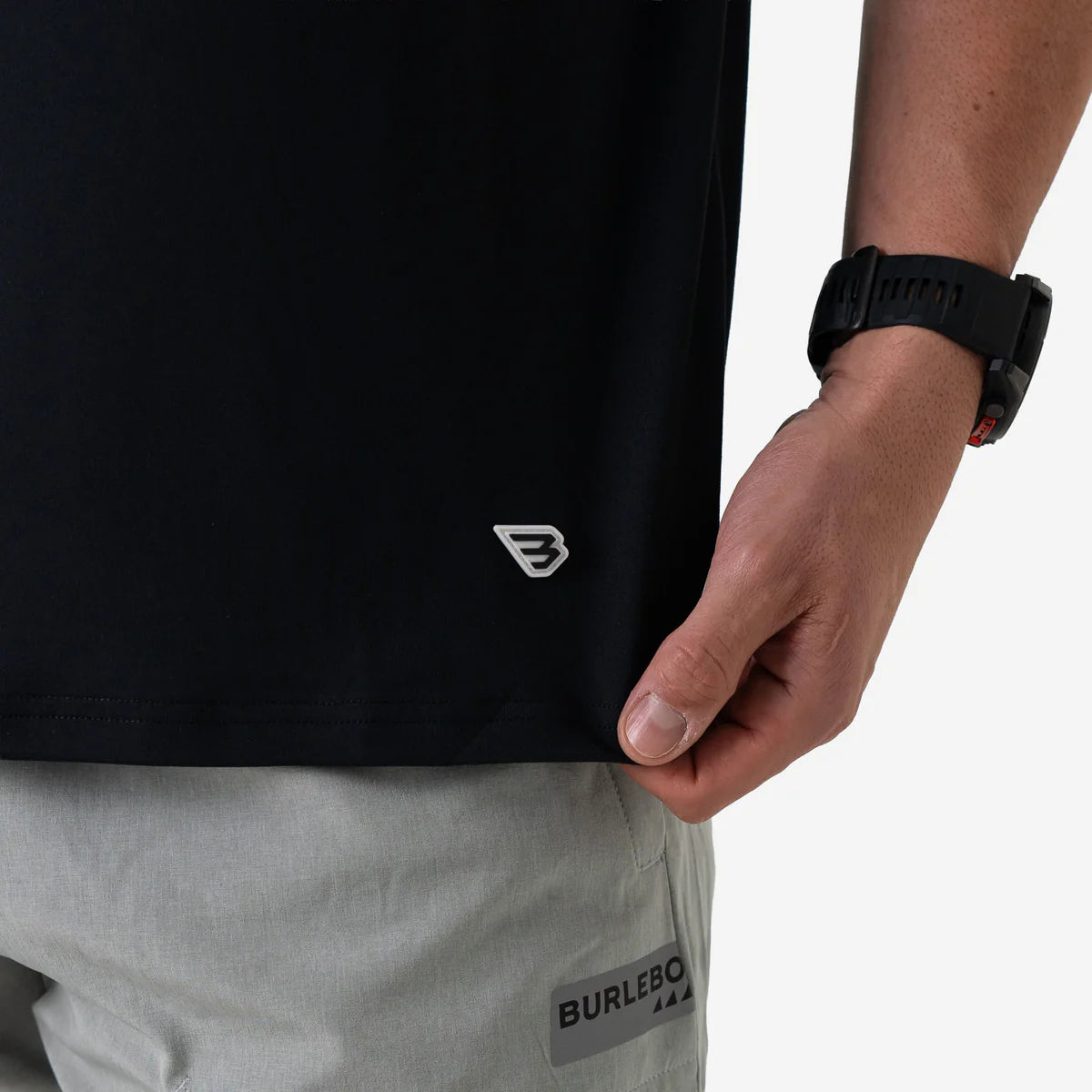Burlebo Go To Tee | Midnight Black