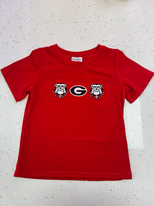 Georgia Embroidered Boy Shirt