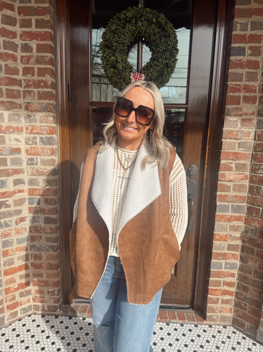 Sadie Suede Vest