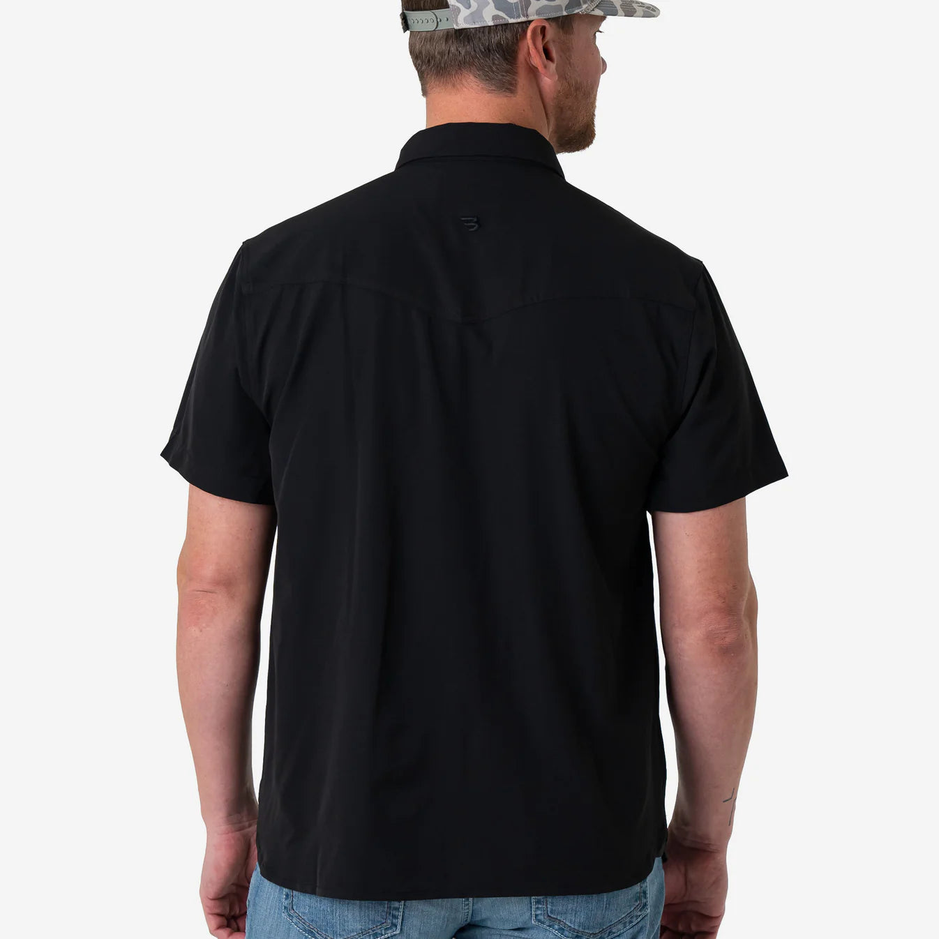 Burlebo Performance Western
Shirt - Black Pearl Snap