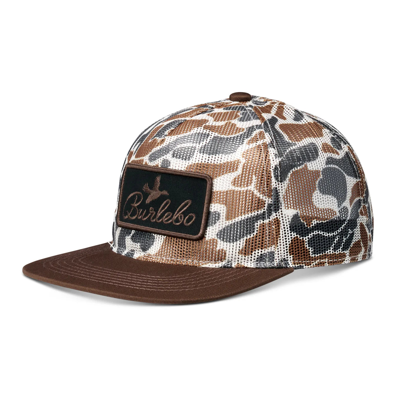 Burlebo Woods Camo Full Mesh Hat | Adult