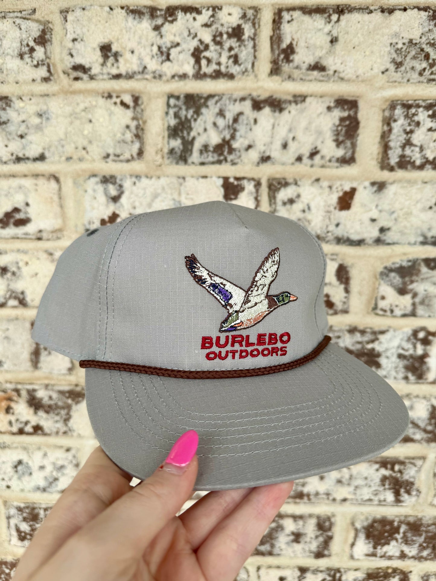 Burlebo Outdoors Grey Cap