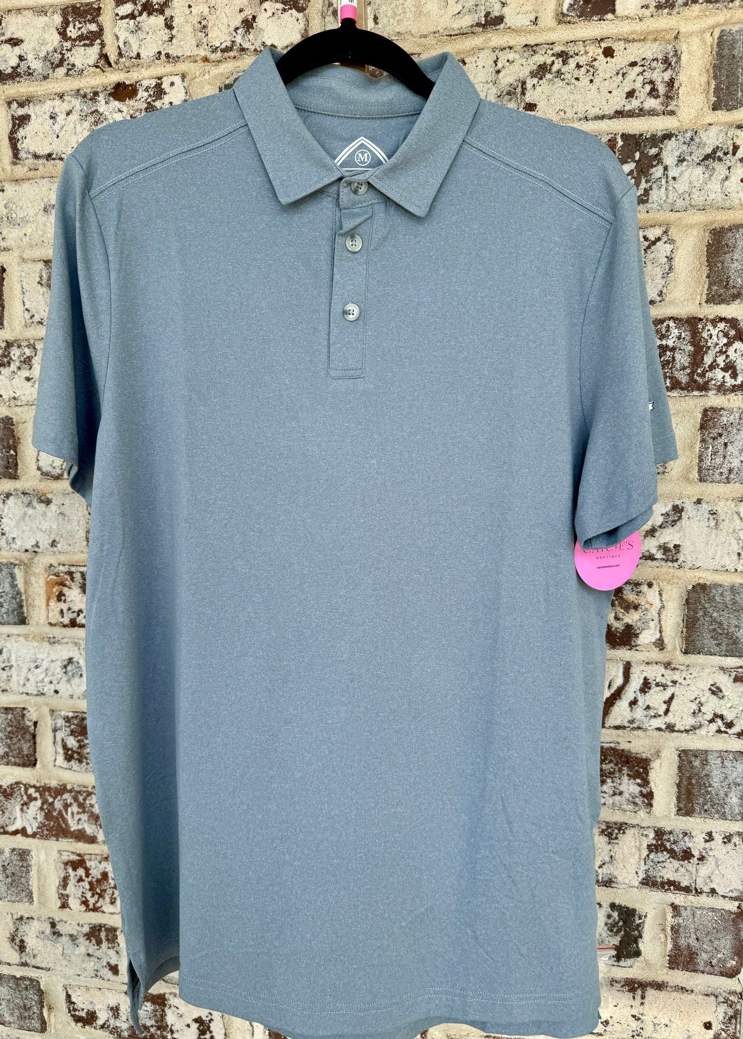 Burlebo Performance Polo Grey