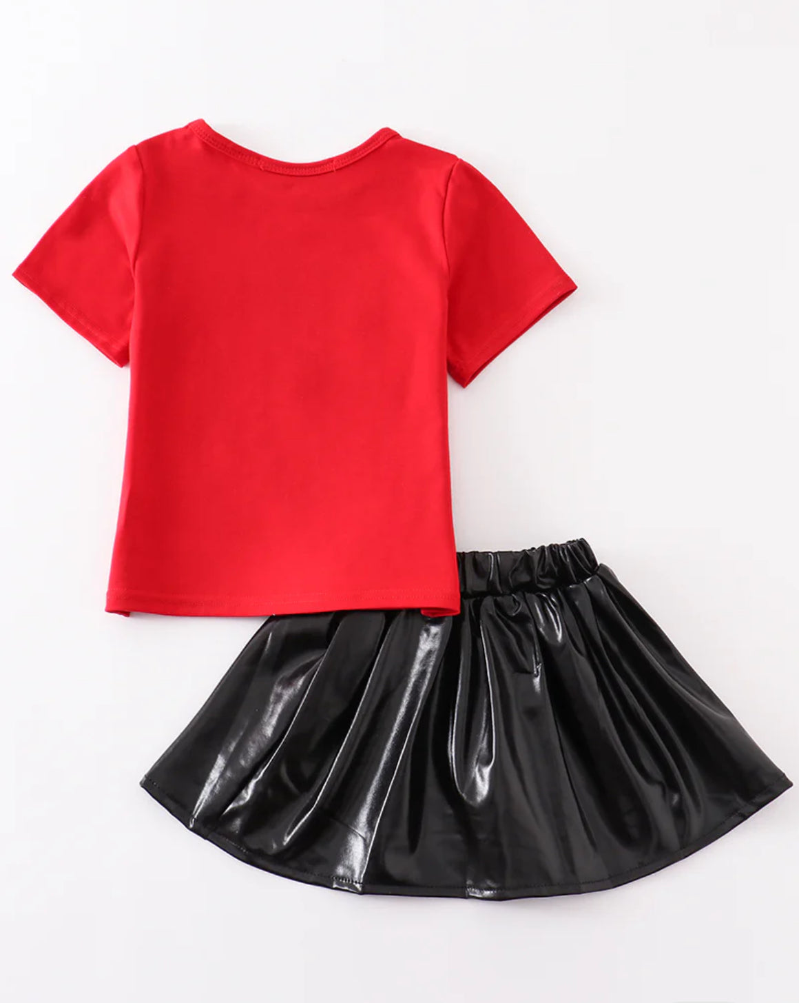 Girls UGA Sequin Skort Set