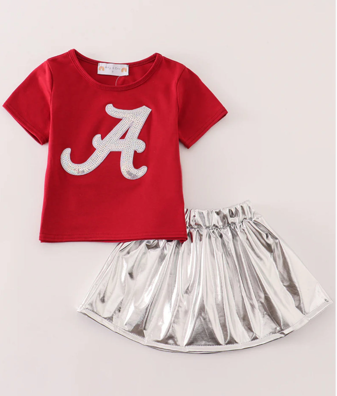 Girls Bama Sequin Skort Set