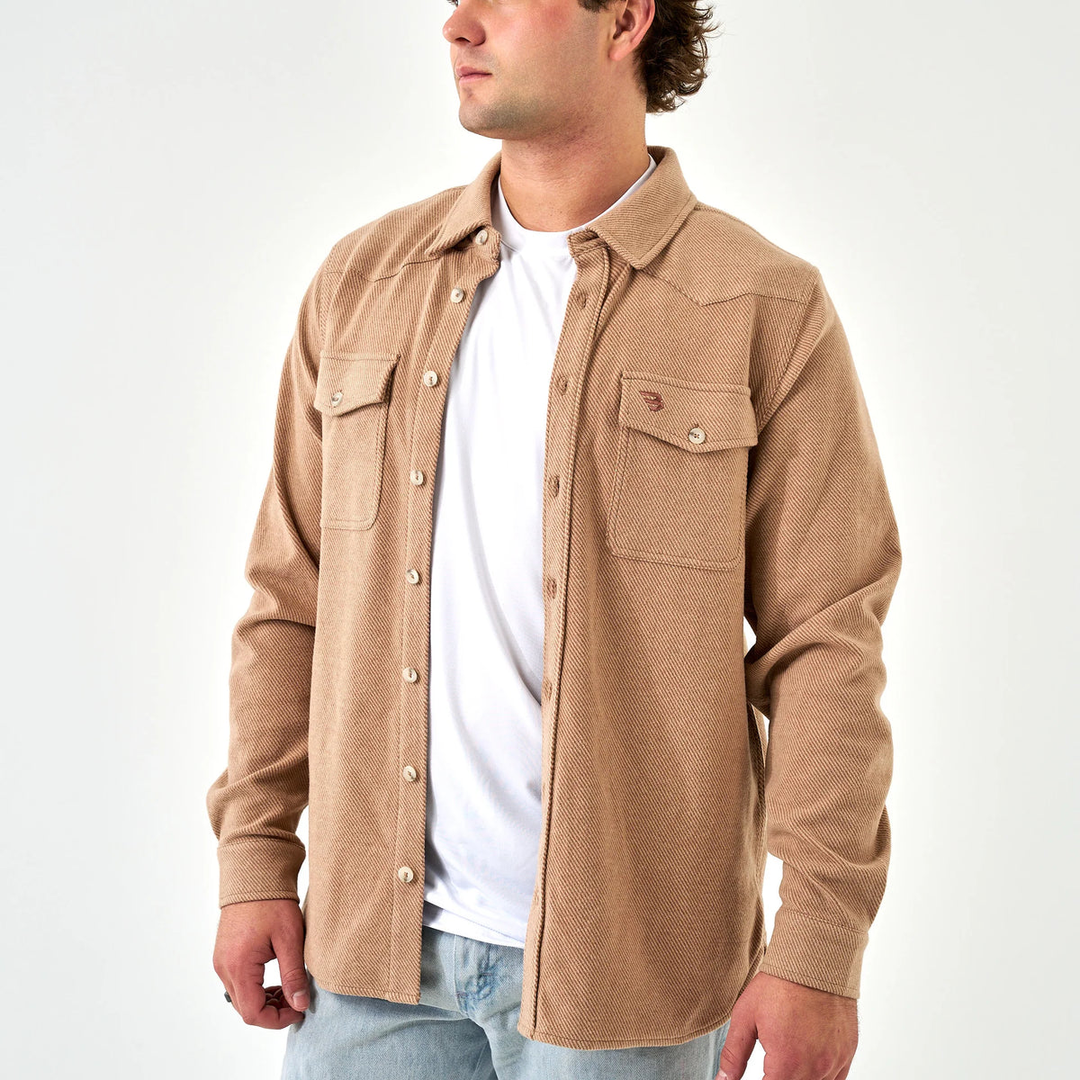 Burlebo Austin Shirt L/S | Khaki