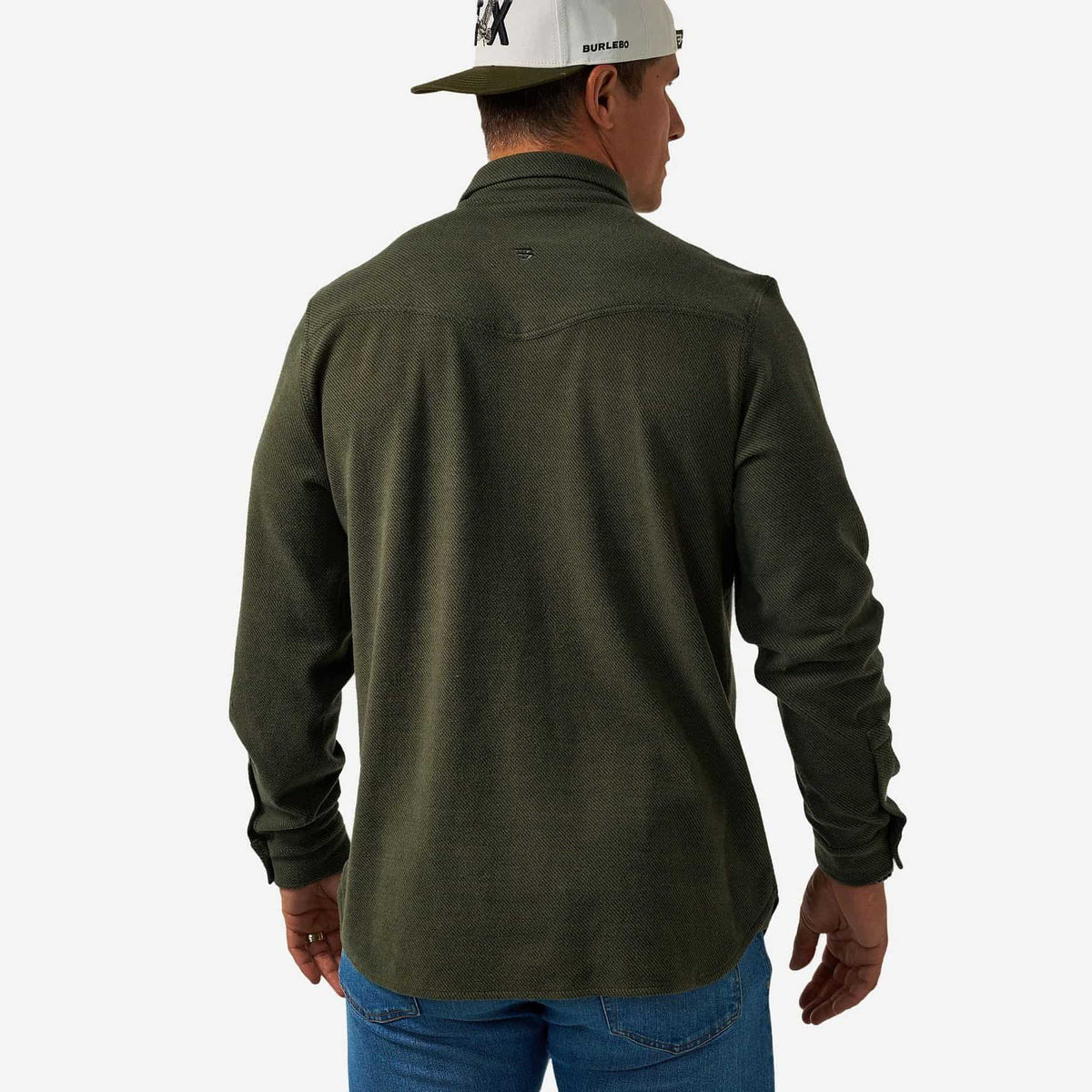 Burlebo Austin Shirt L/S | Olive Green