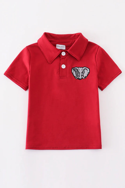 Alabama Embroidered Boy Polo Shirt