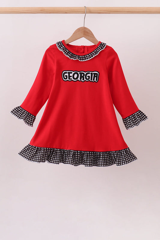 Little Girls | Georgia Ruffle Gingham Dress
