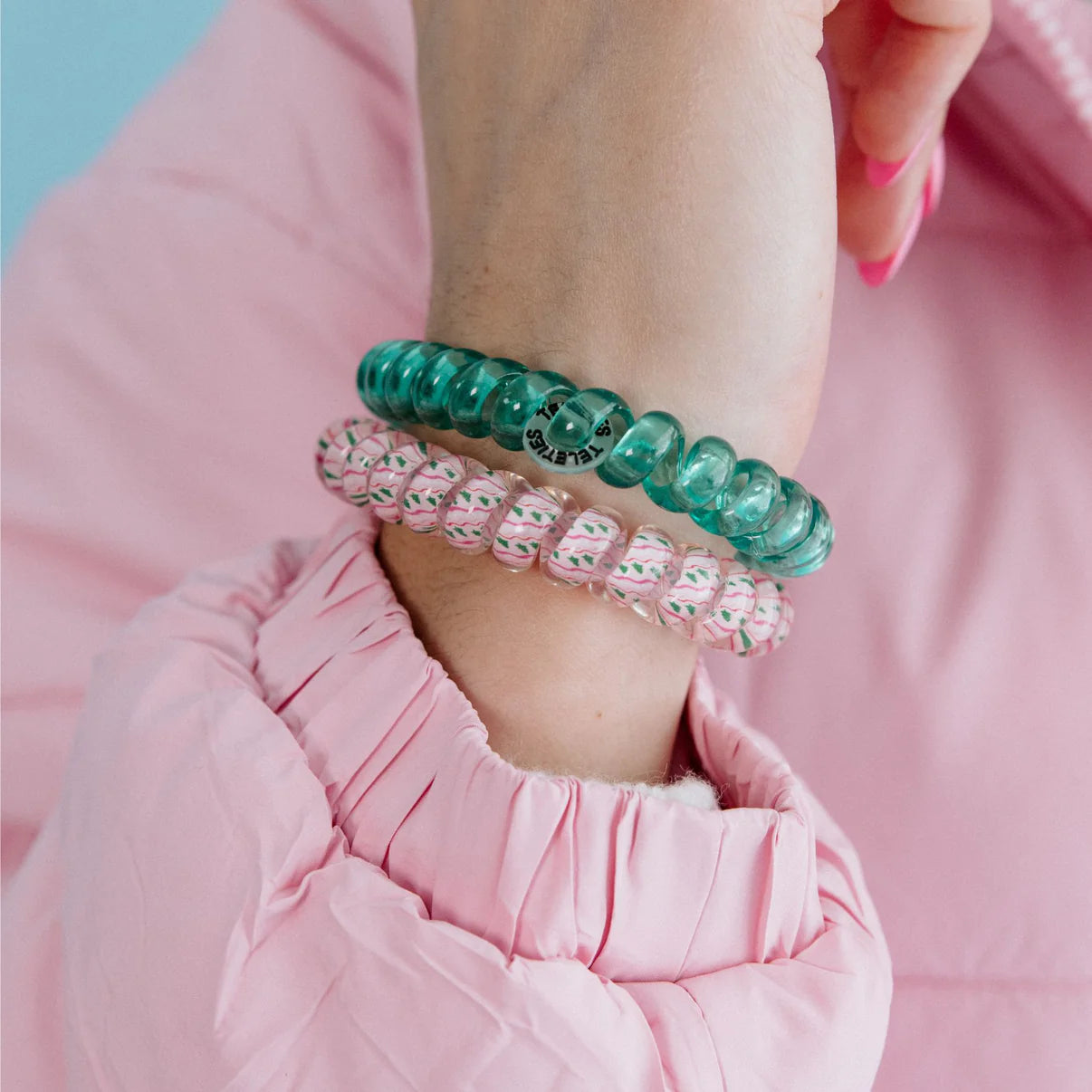 Teleties Hair Coils | Merry Pinkmas