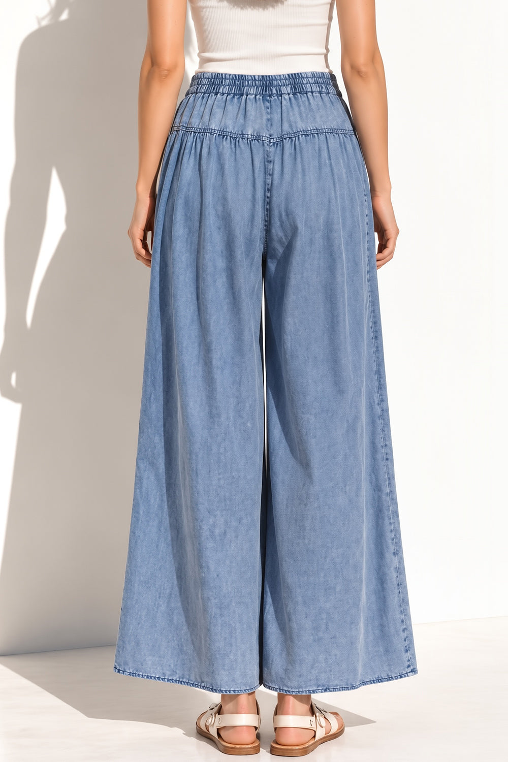 Harlow Washed Denim Pants