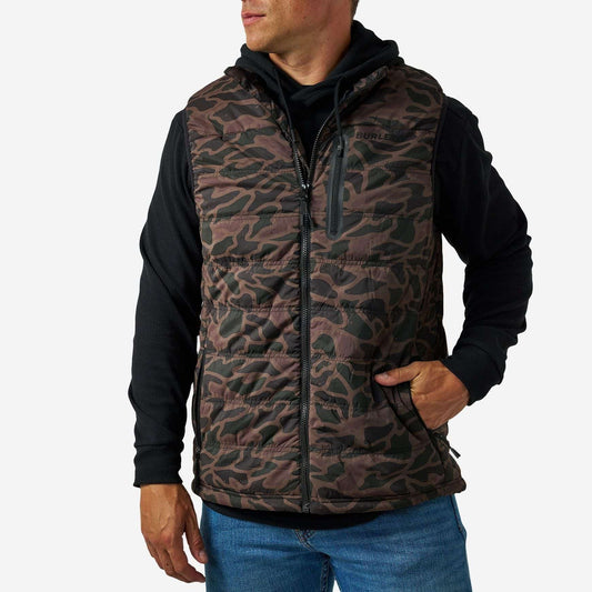 Burlebo Puffer Vest | Bendita Camo