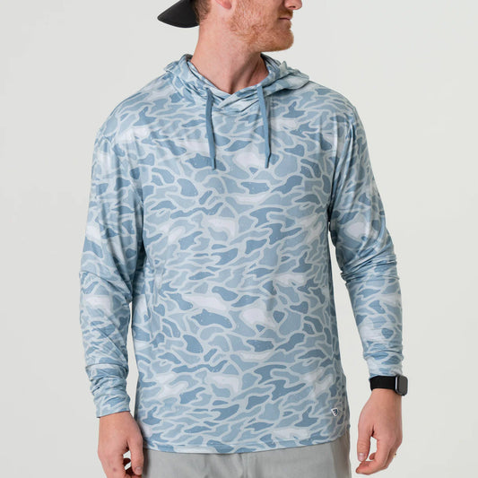 Burlebo Seaside Camo Performance Hoodie