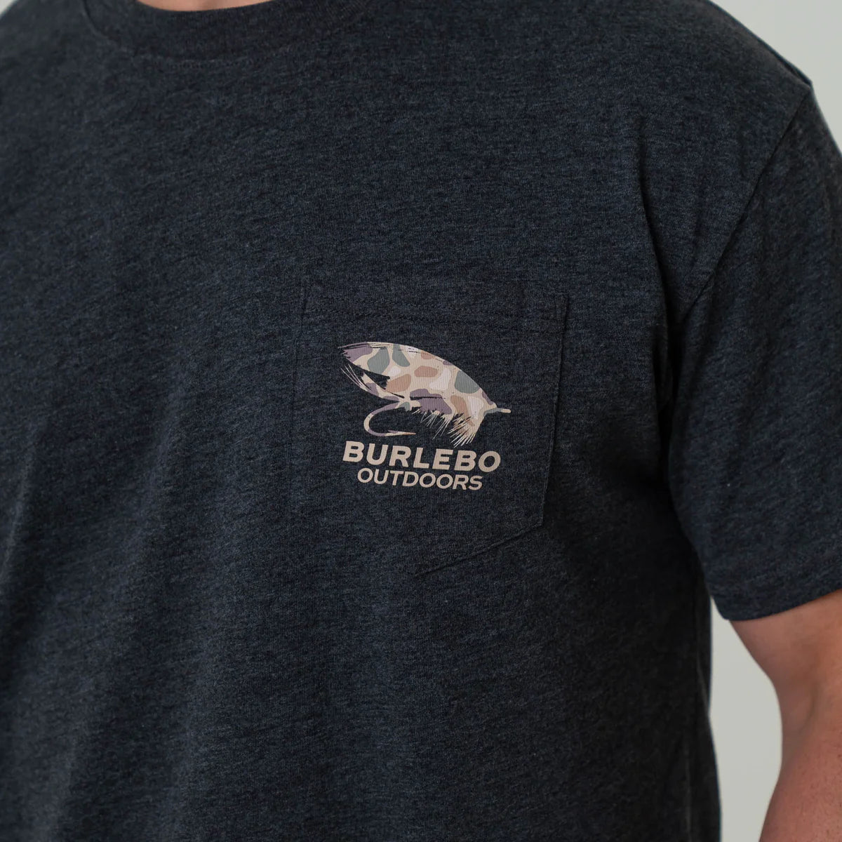 Burlebo Camo Big Fly SS Tee