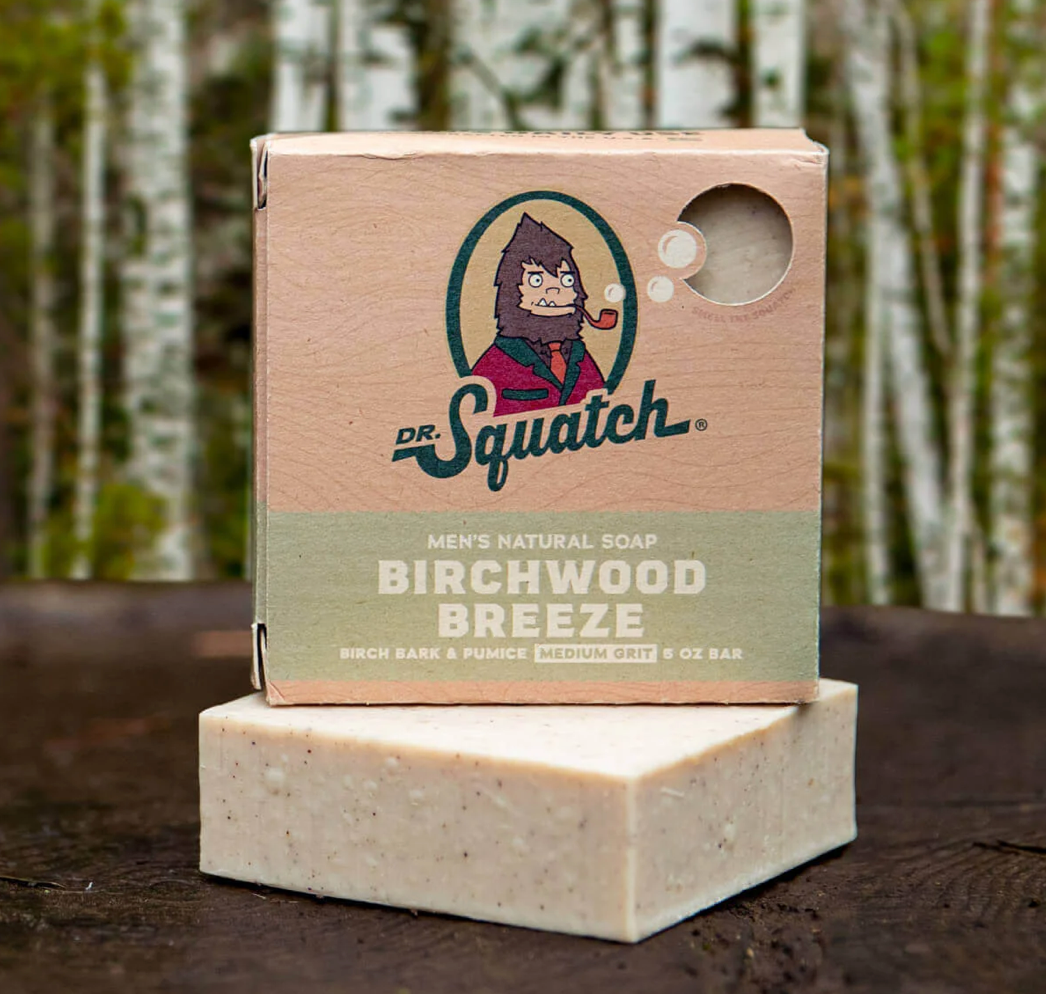 Dr. Squatch Birchwood Breeze Bar Soap