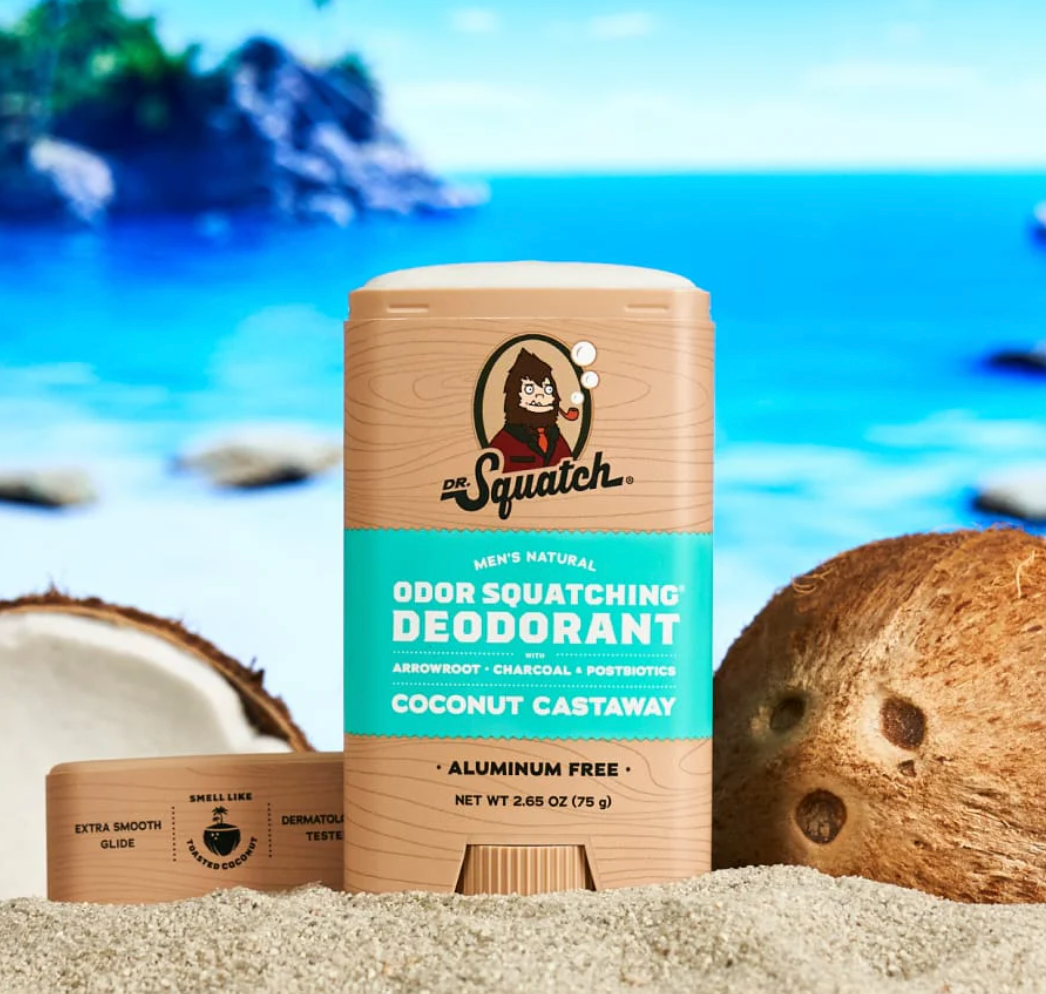 Dr. Squatch Coconut Castaway Deodorant