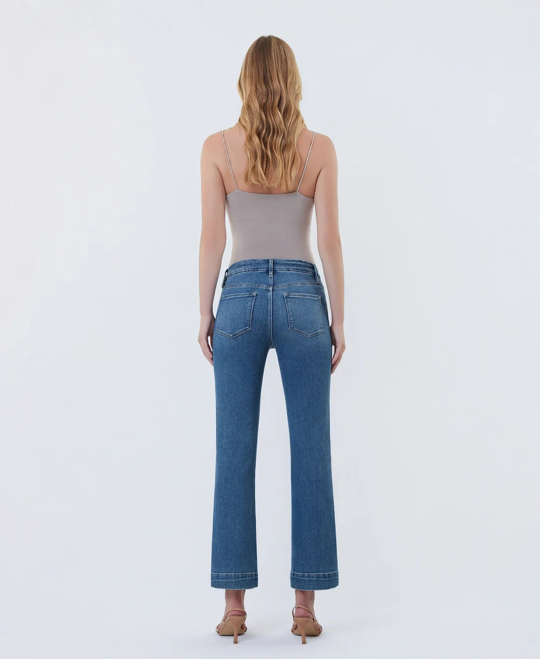 Bella HR Trouser Hem Crop Flare