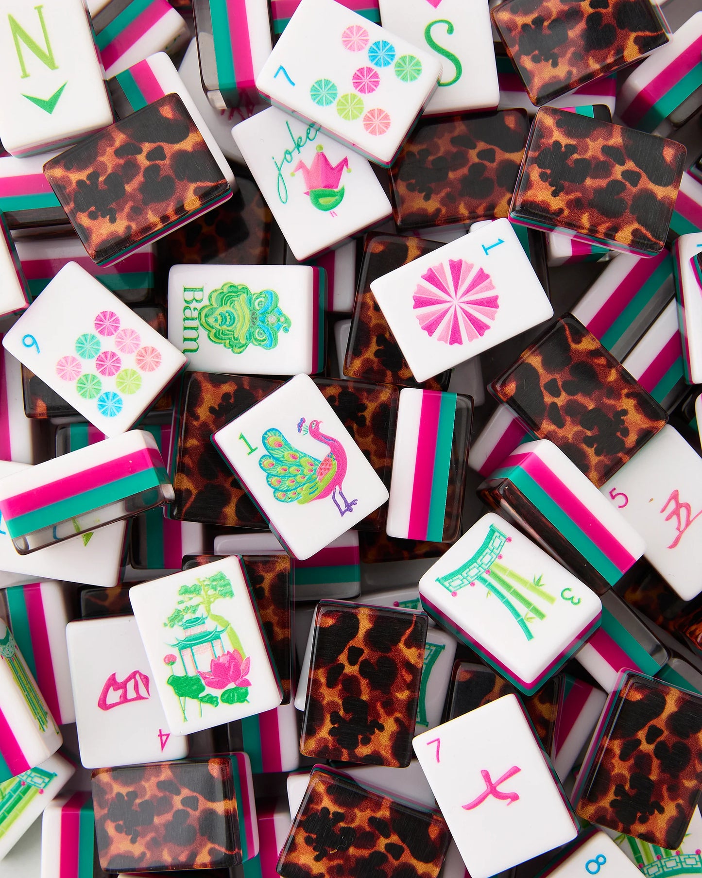 Oh My Mahjong | Glow Wild Mahjong Tiles