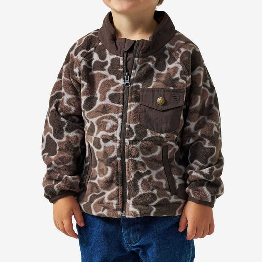 Burlebo Youth Micro Fleece | Mallard Mayhem Camo