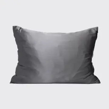 Kitsch Charcoal Grey STANDARD Pillow Case