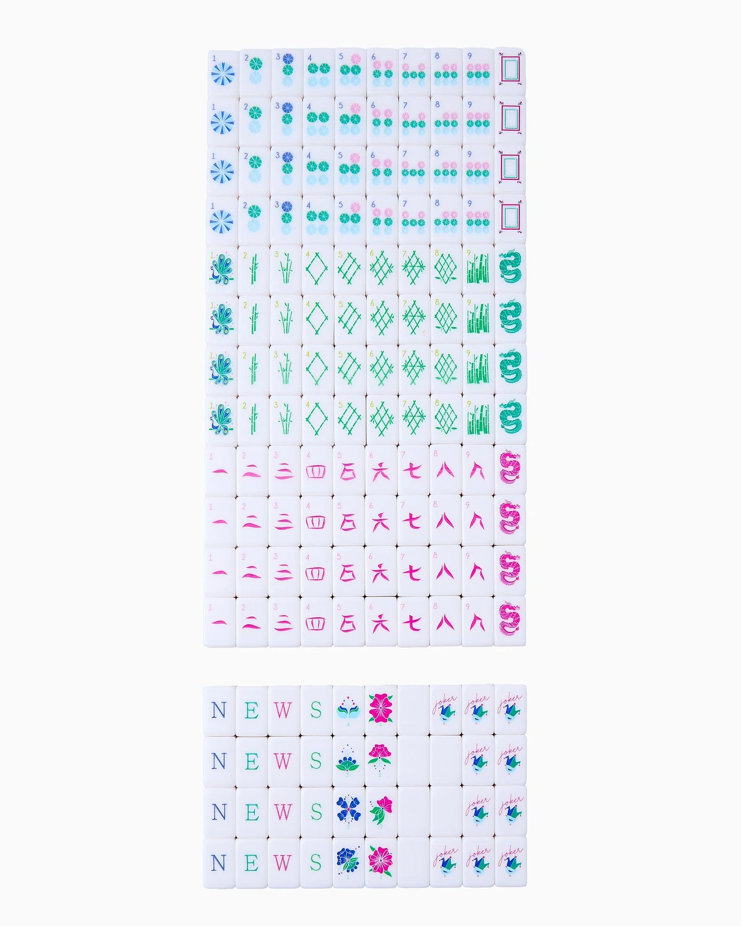 Oh My Mahjong | Aloha Mahjong Travel Set