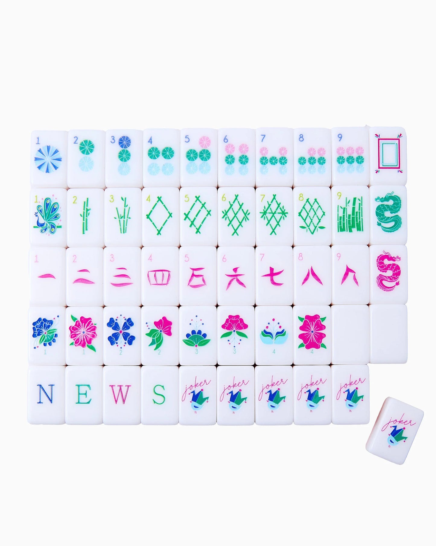 Oh My Mahjong | Aloha Mahjong Travel Set