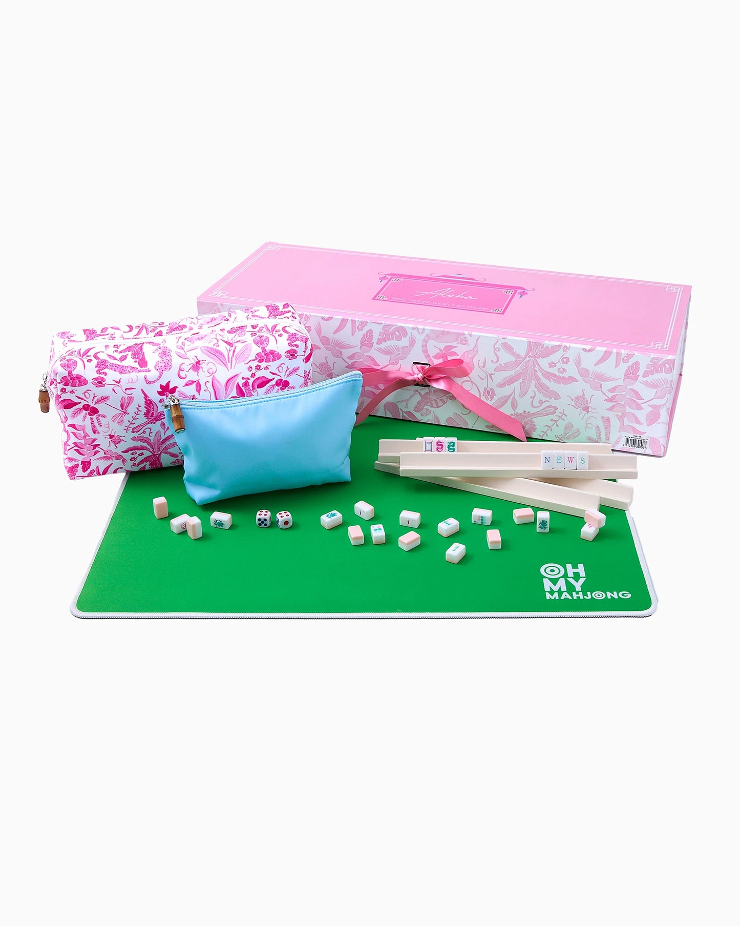 Oh My Mahjong | Aloha Mahjong Travel Set