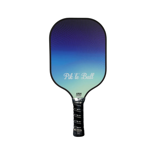Blue Fade Carbon Fiber Pickleball Paddle (USAPA Approved)