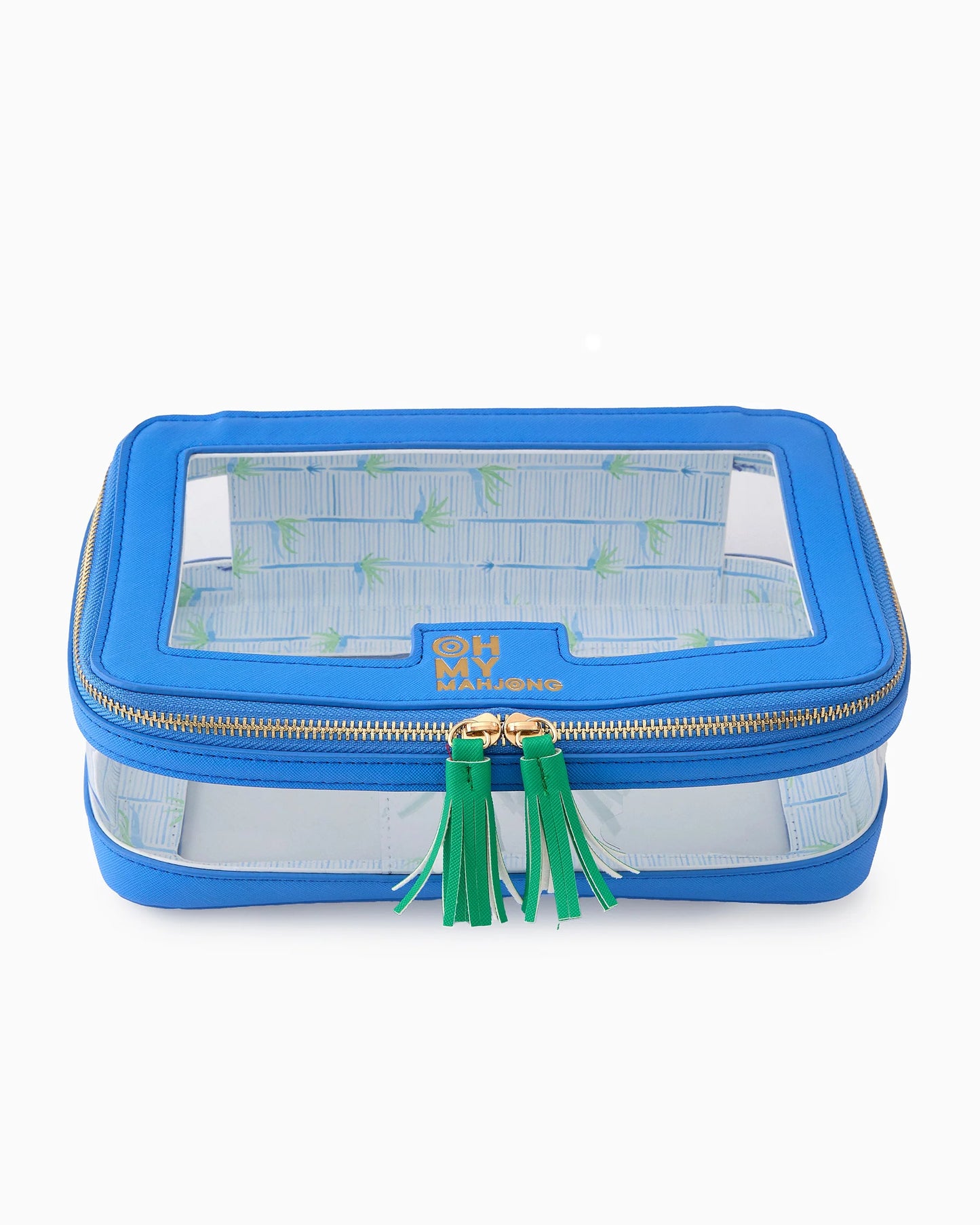 Oh My Mahjong | Blue Tile Storage Bag