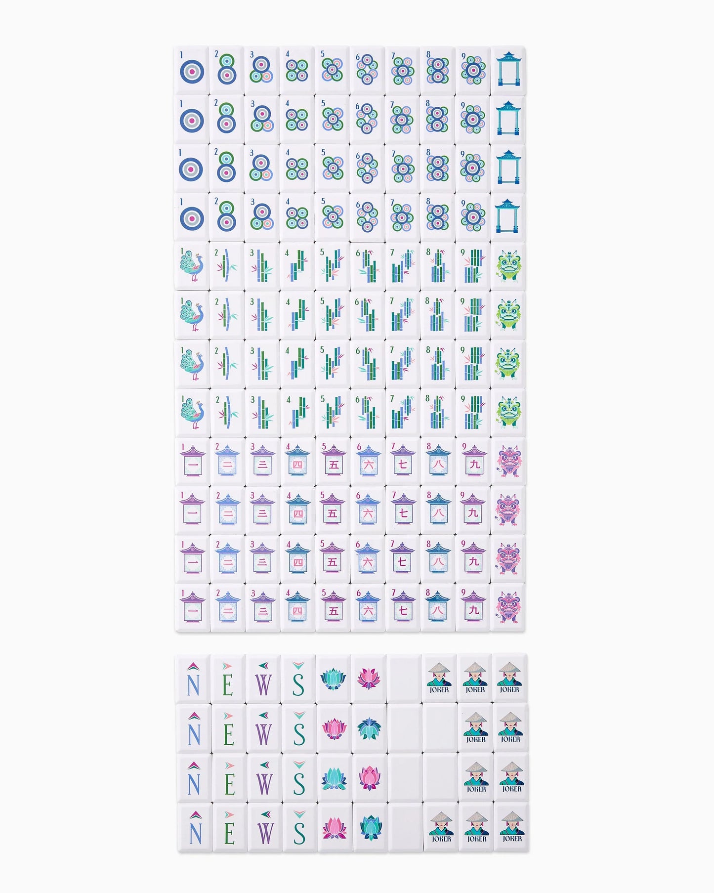 Oh My Mahjong | Cadet Debutante Tile Set