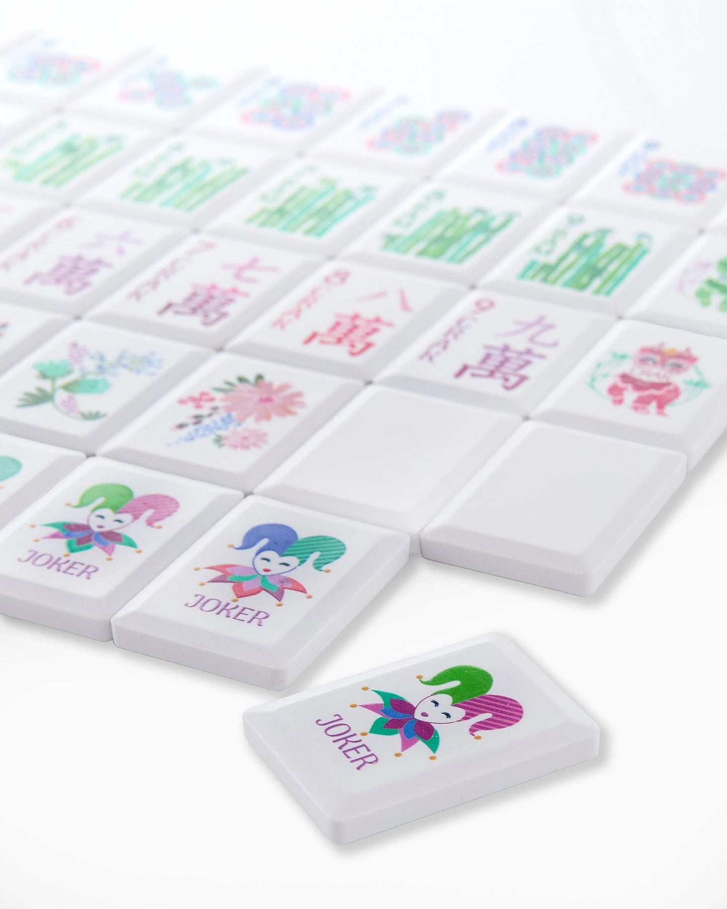 Oh My Mahjong | Jardin Debutante Tile Set