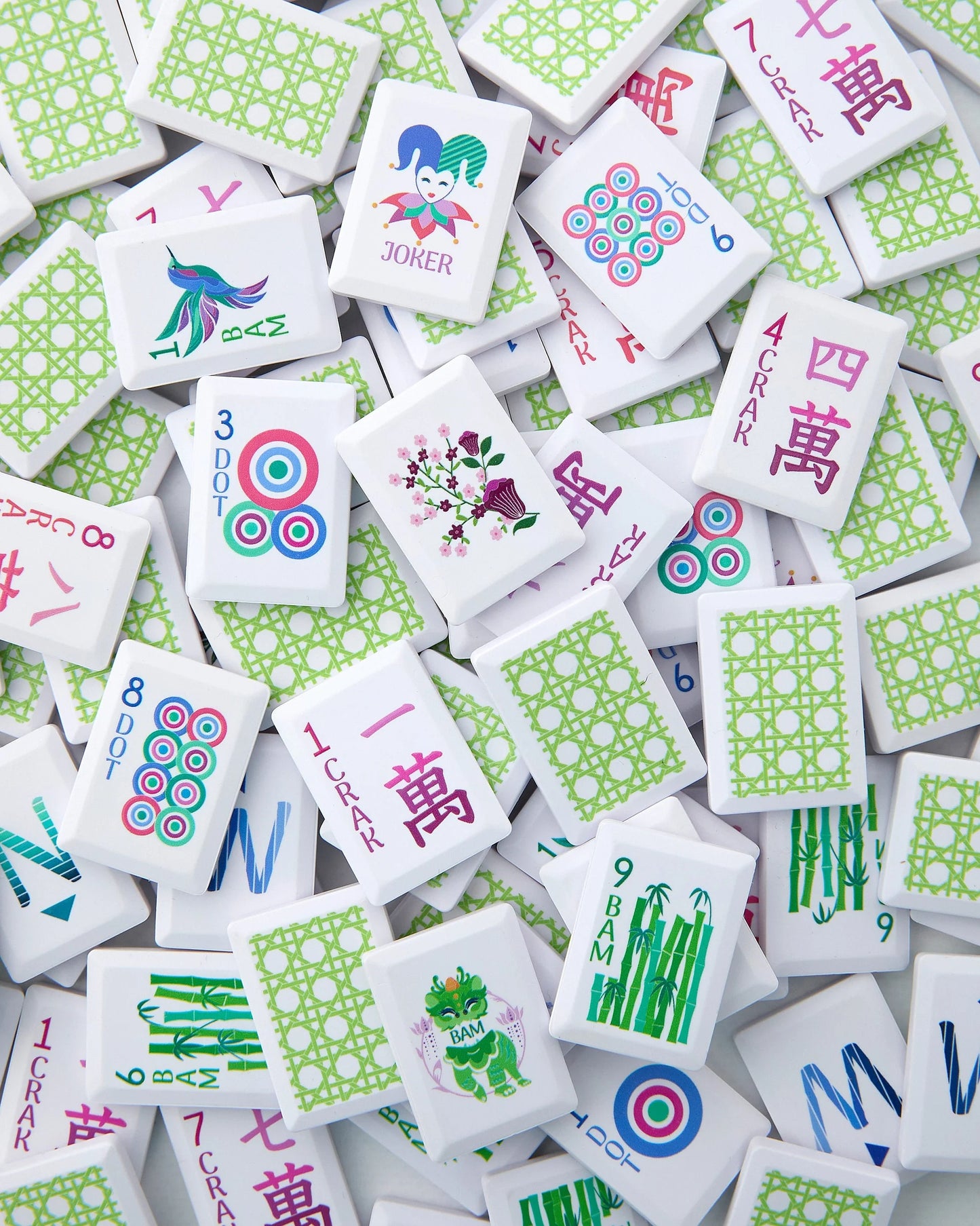 Oh My Mahjong | Jardin Debutante Tile Set