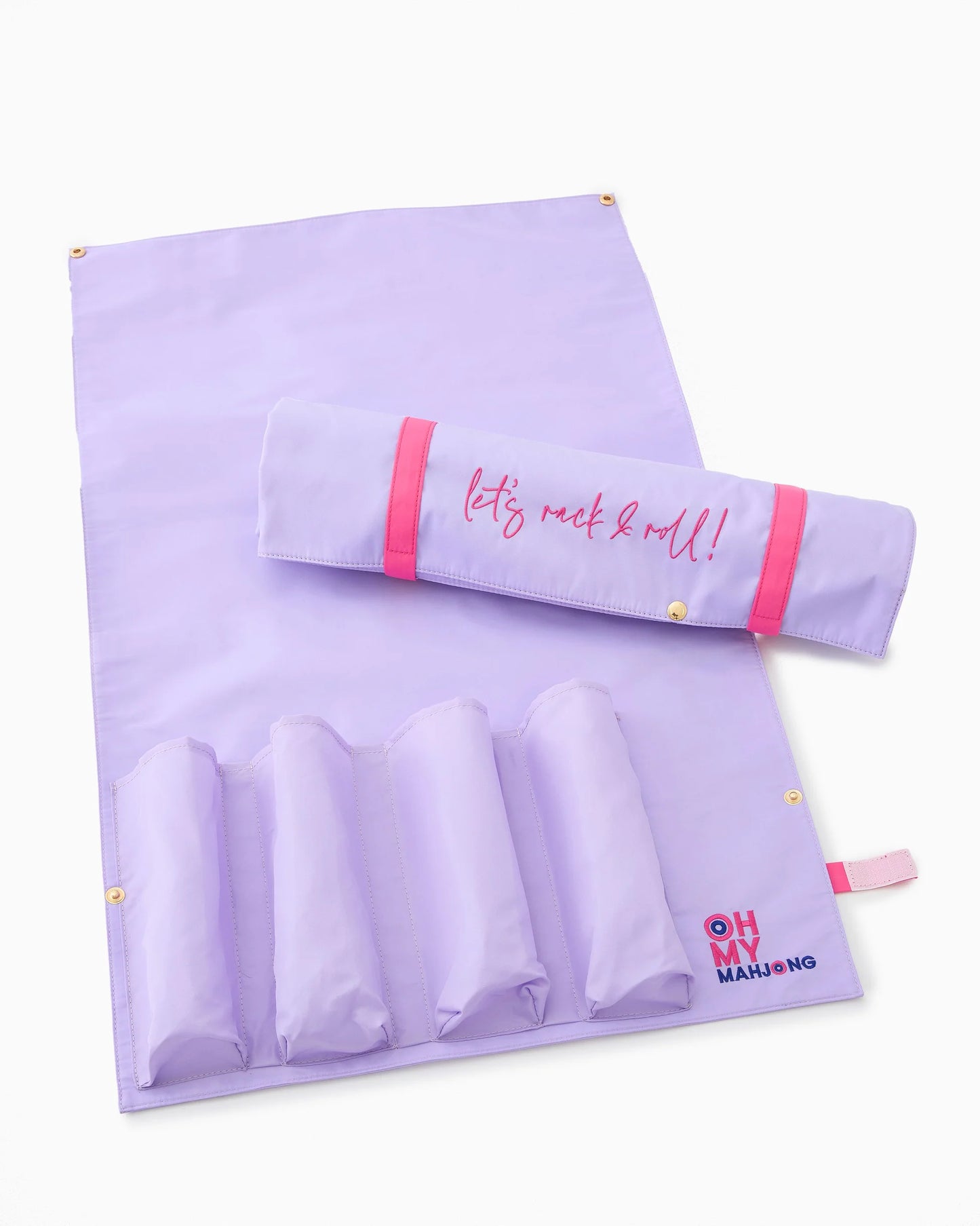 Oh My Mahjong | Lilac Let's Rack & Roll Bag