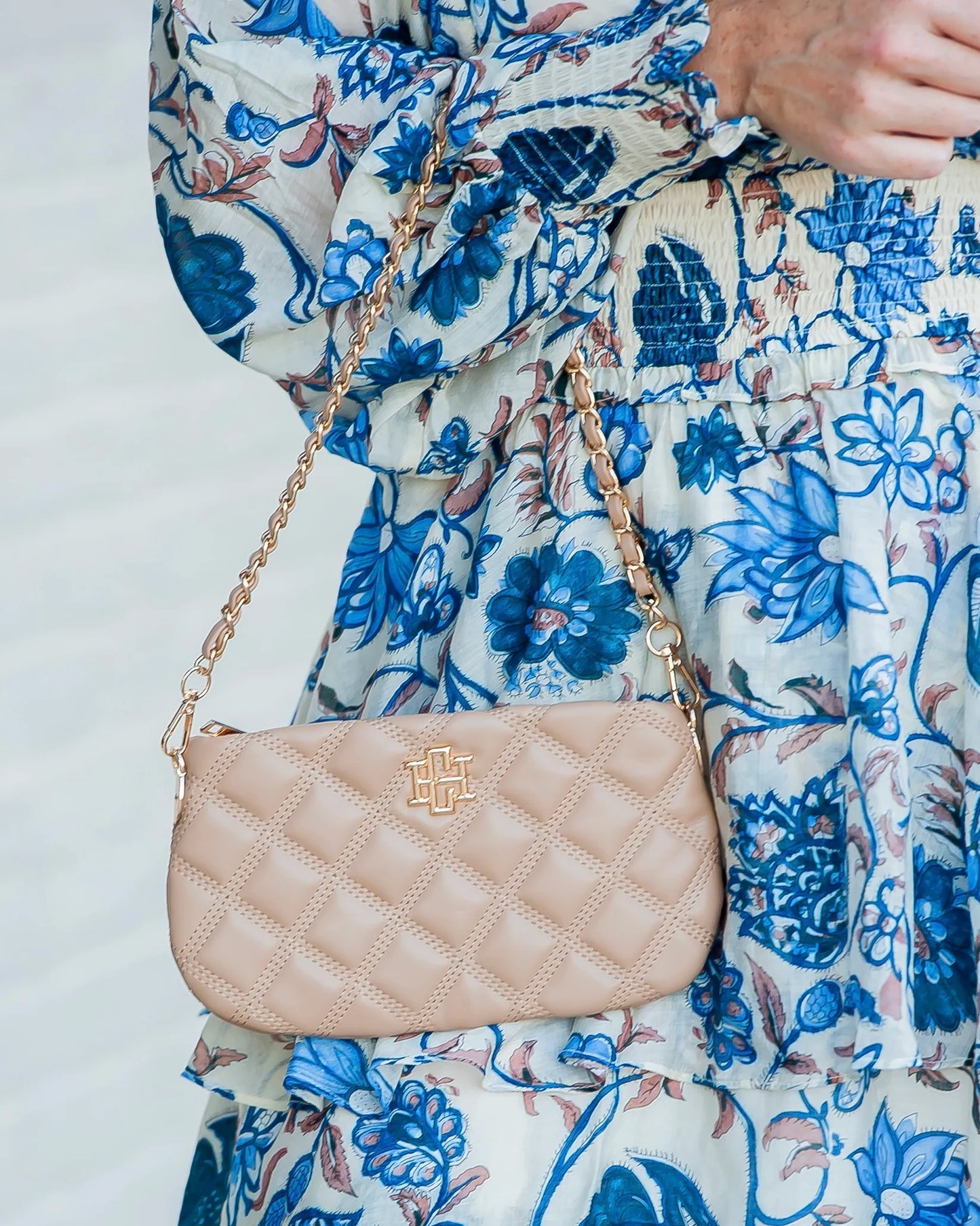 Livi Crossbody | Latte DQ