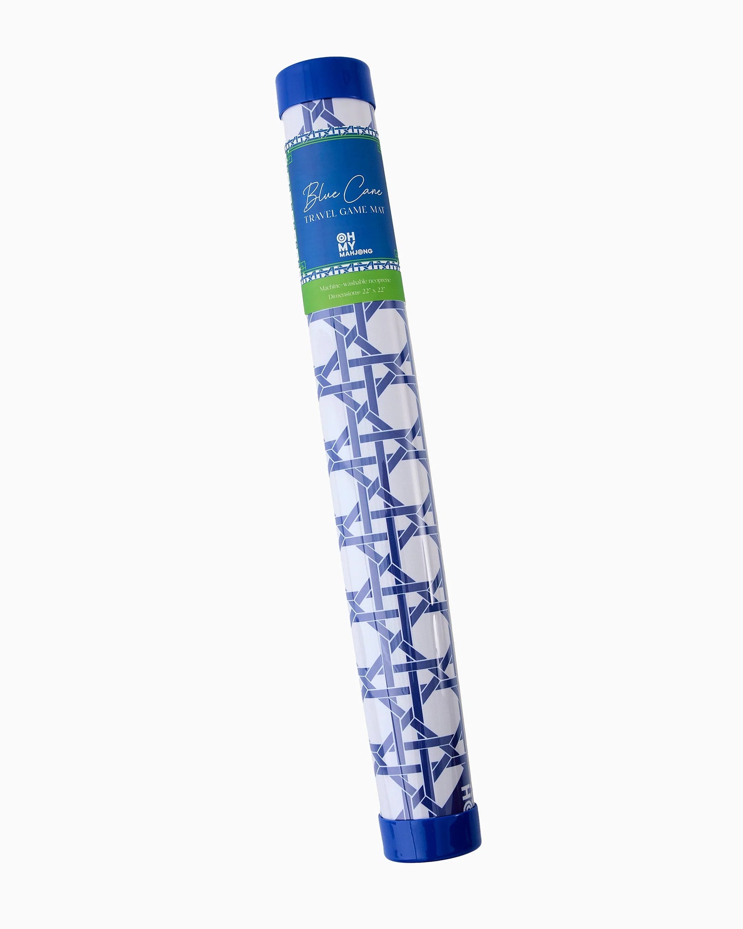 Oh My Mahjong | Mini Blue Cane Mat