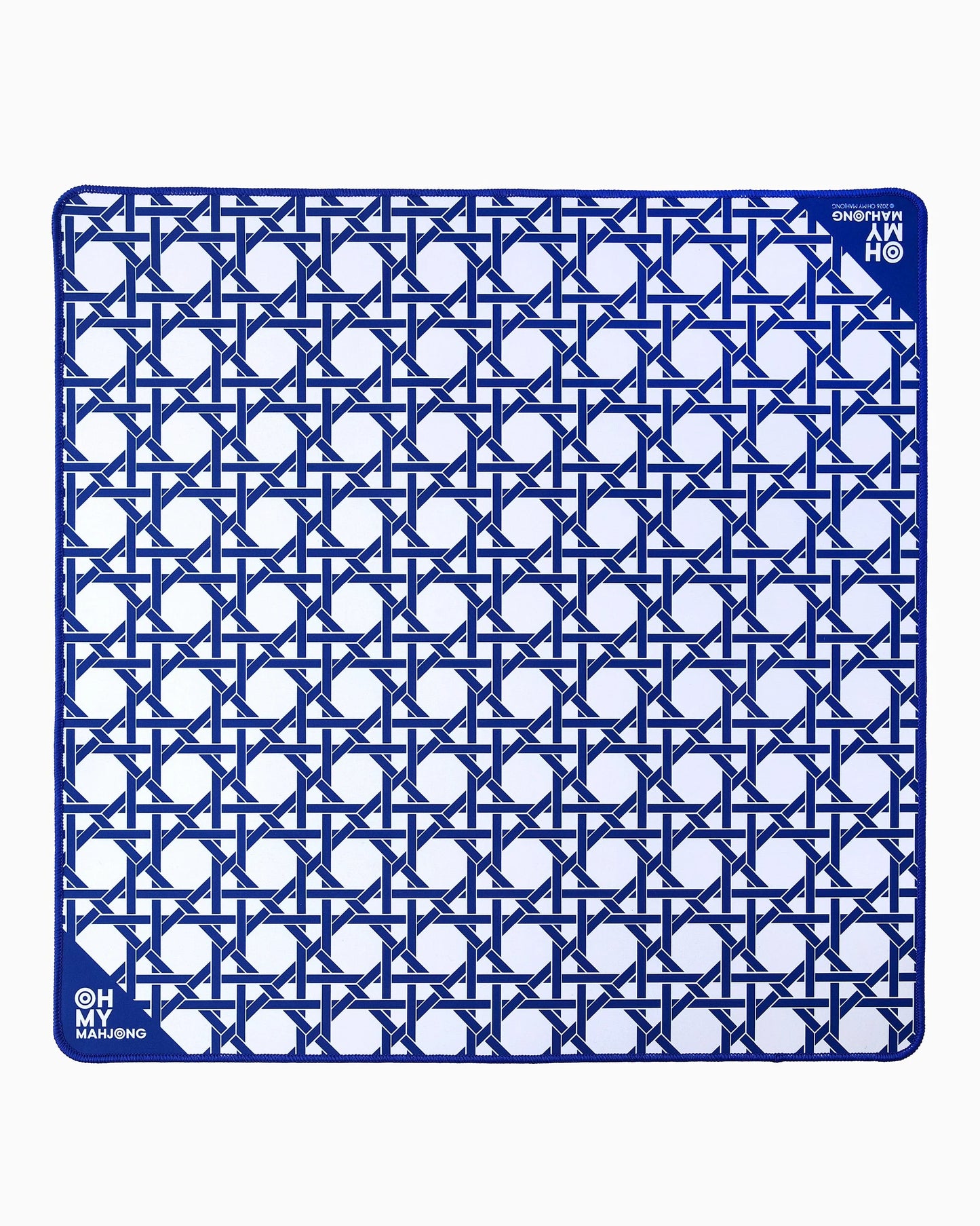 Oh My Mahjong | Mini Blue Cane Mat