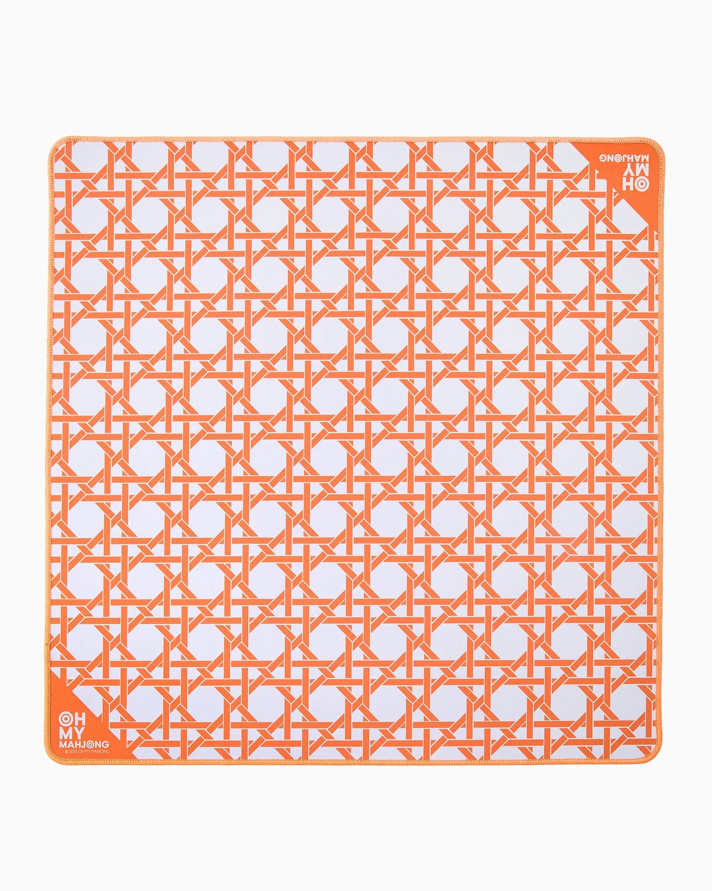 Oh My Mahjong | Mini Orange Cane Mat