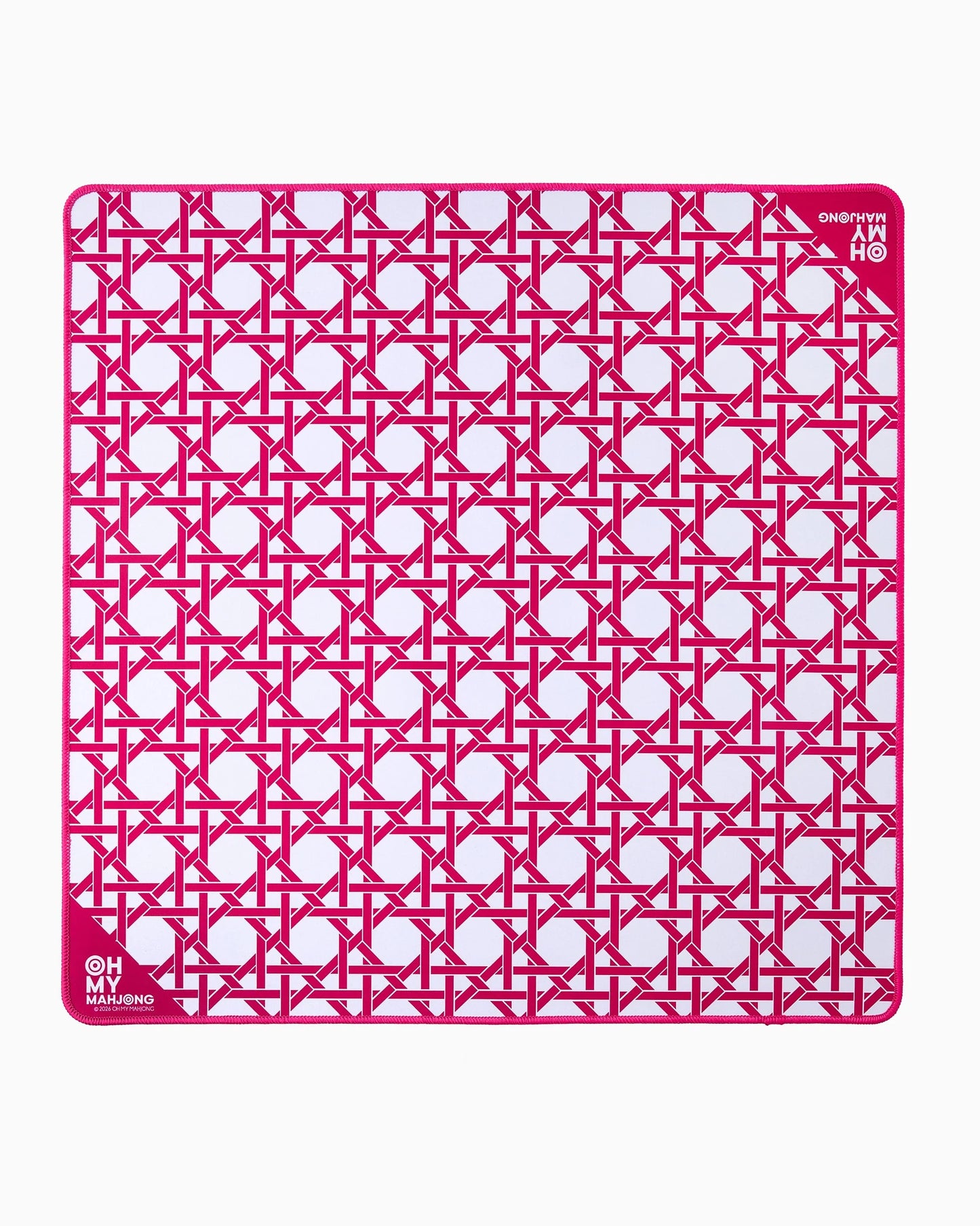 Oh My Mahjong | Mini Pink Cane Mat