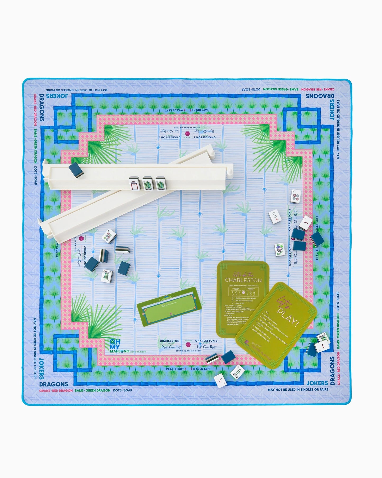 Oh My Mahjong | Palm Paradise Mat in Tube