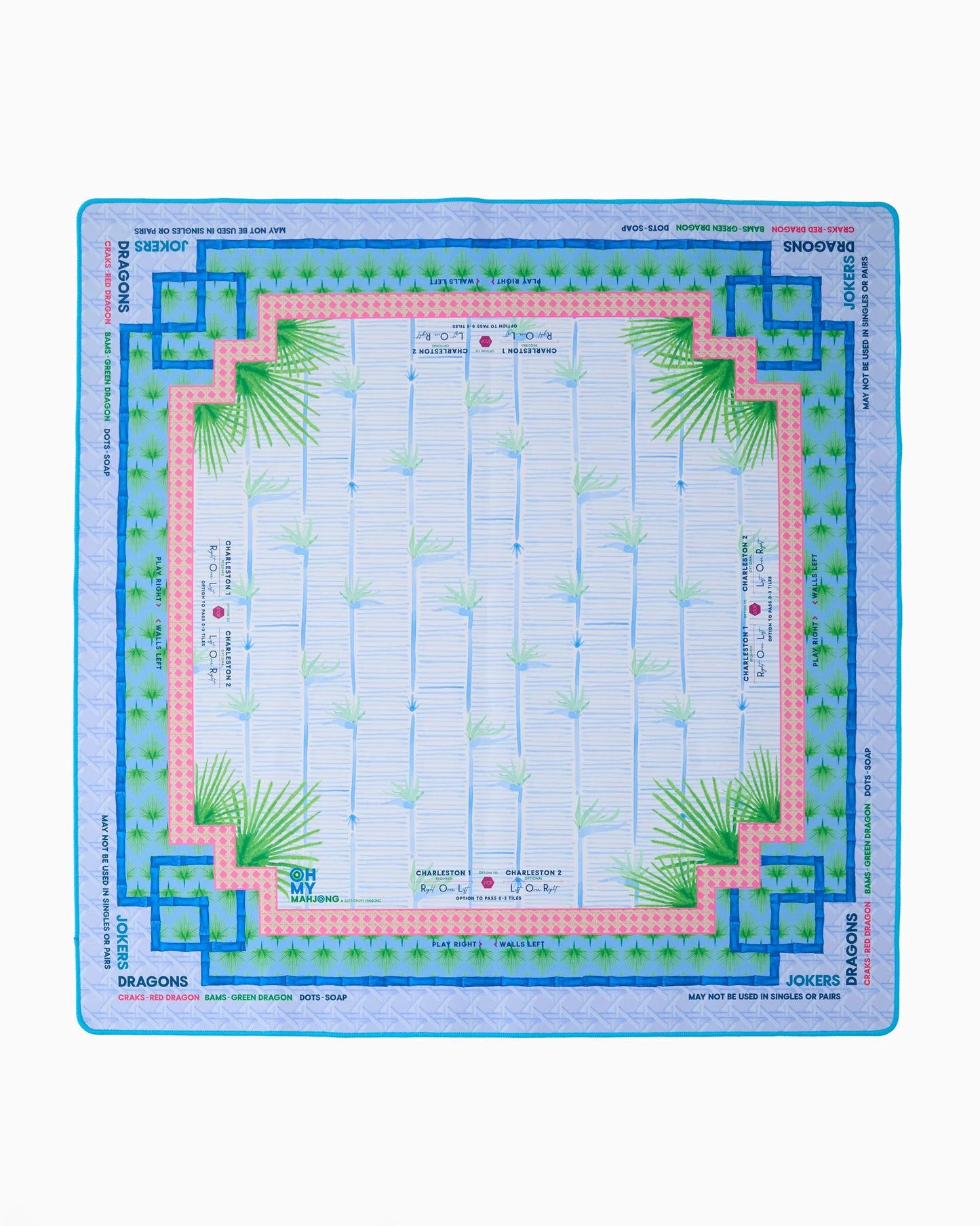 Oh My Mahjong | Palm Paradise Mat in Tube