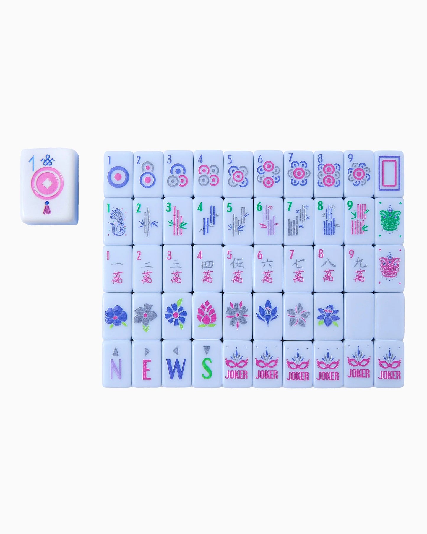 Oh My Mahjong | Parisian Mahjong Travel Set