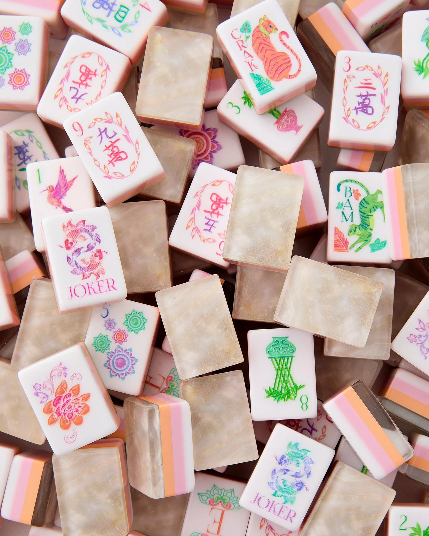 Oh My Mahjong | Pearlescent Mahjong Tiles
