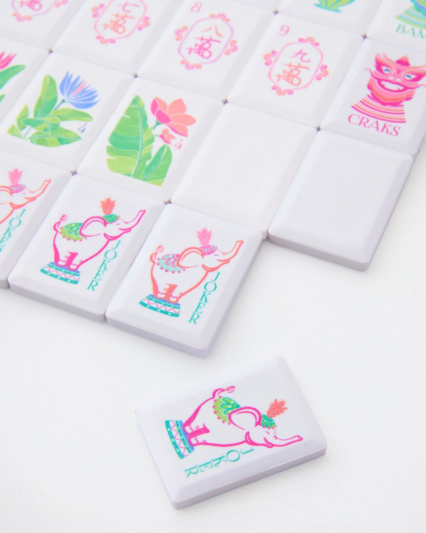 Oh My Mahjong | Poppy Debutante Tile Set