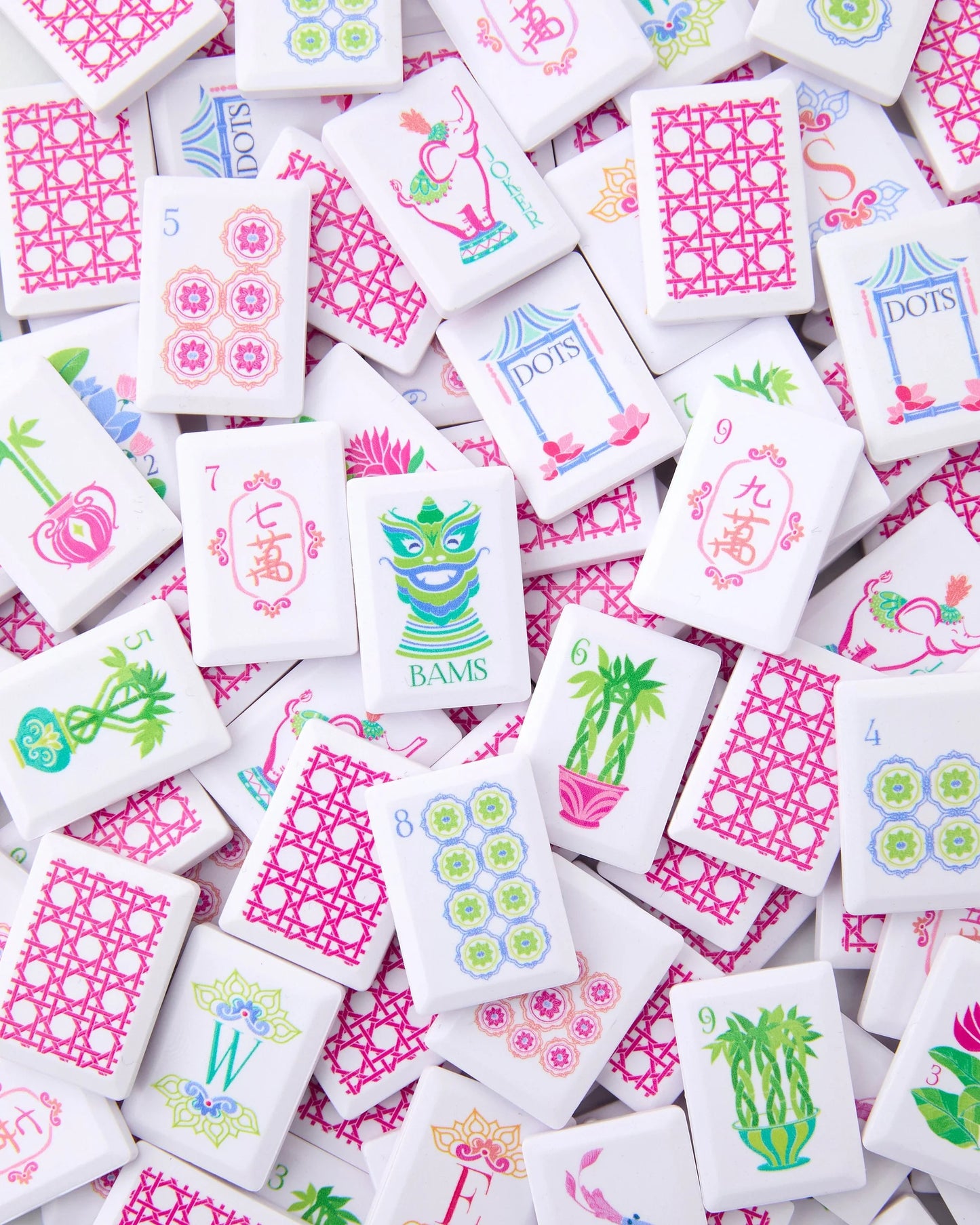 Oh My Mahjong | Poppy Debutante Tile Set