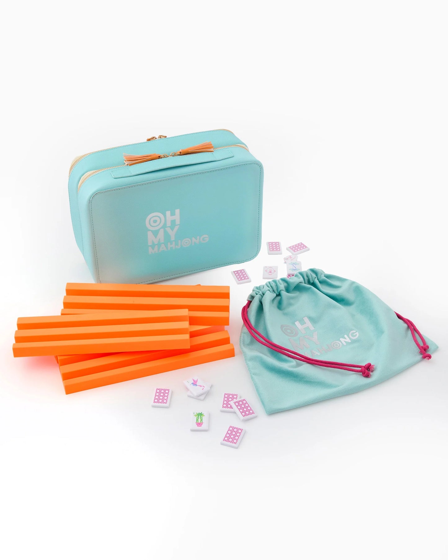Oh My Mahjong | Poppy Debutante Tile Set