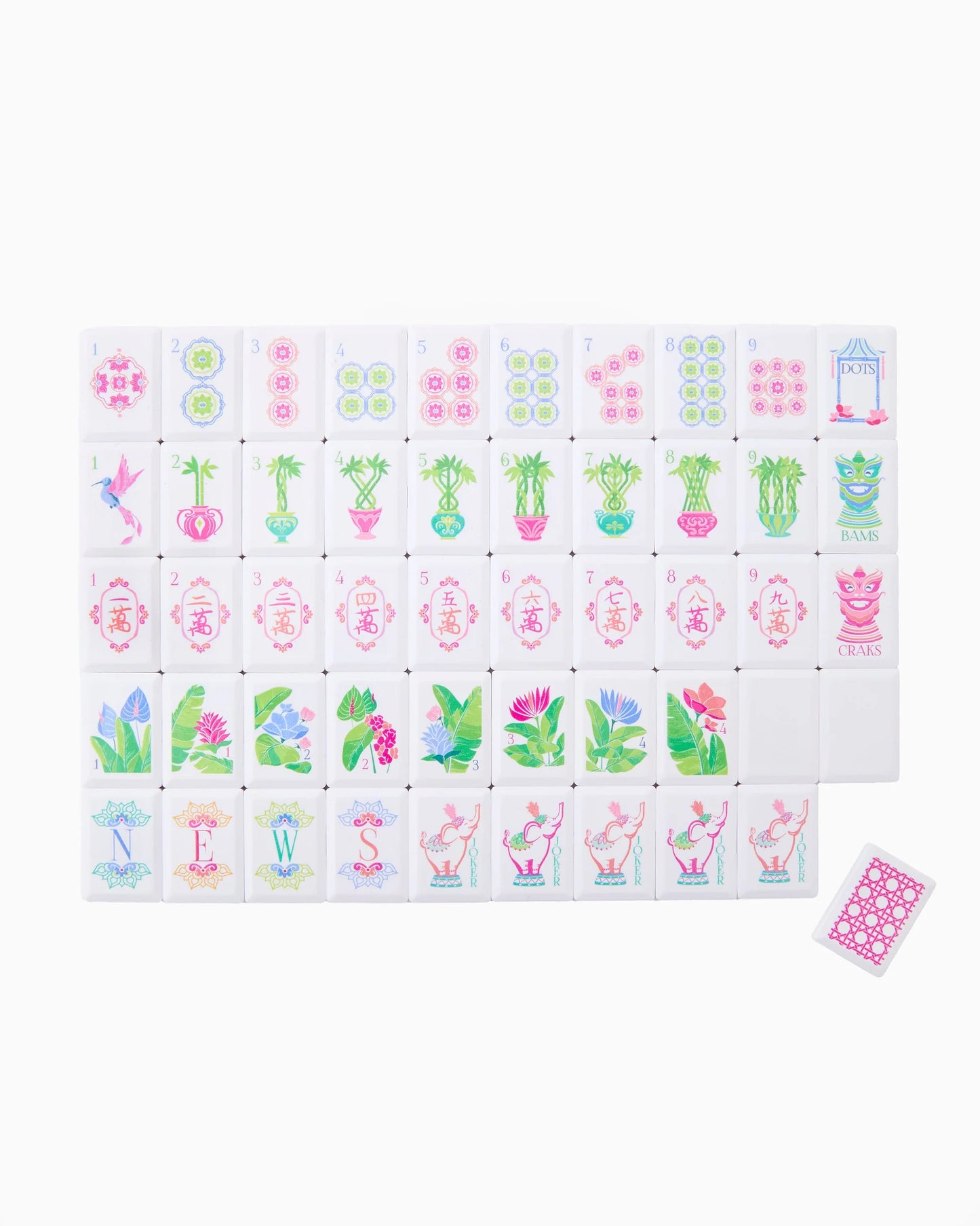 Oh My Mahjong | Poppy Debutante Tile Set